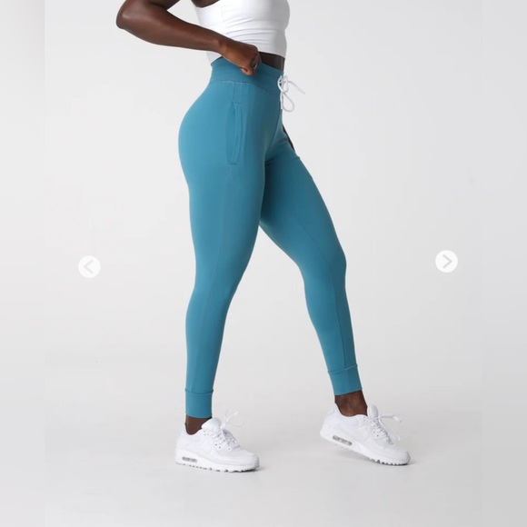 Steel Blue NVGTN Joggers - Picture 4 of 9